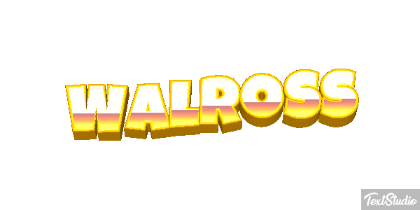 Walross Texteffekt