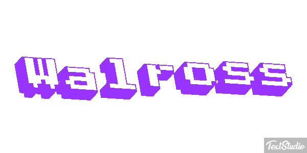 Walross Texteffekt