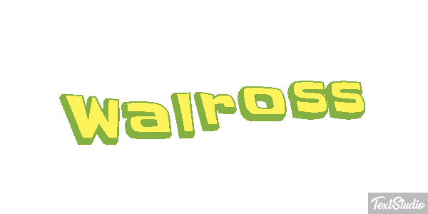 Walross Texteffekt