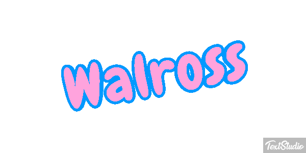Walross Texteffekt