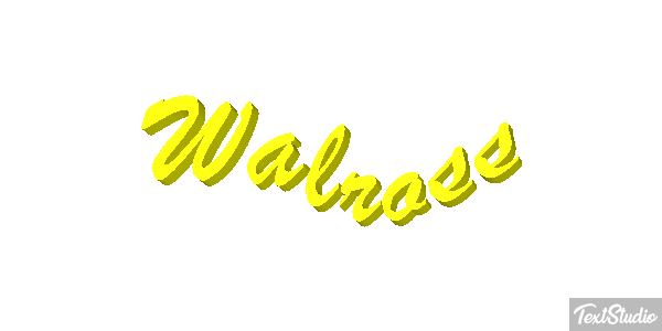 Walross Texteffekt