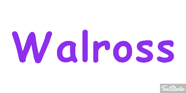 Walross Texteffekt