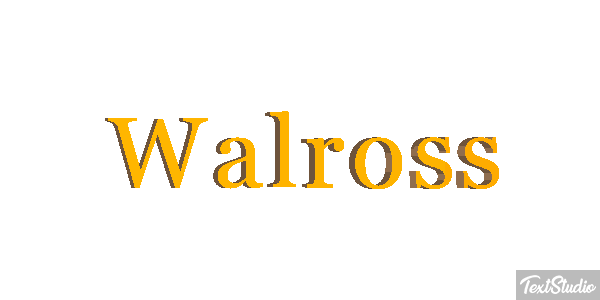 Walross Texteffekt