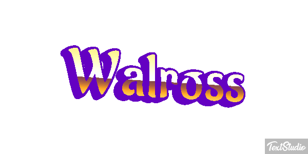 Walross Texteffekt