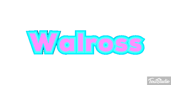 Walross Texteffekt