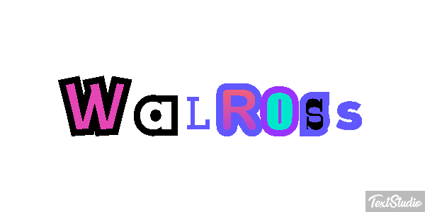 Walross Texteffekt