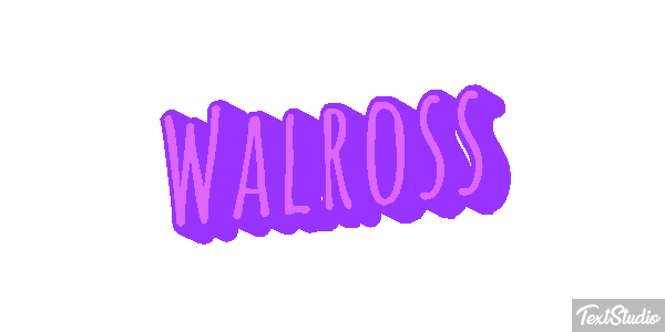 Walross Texteffekt