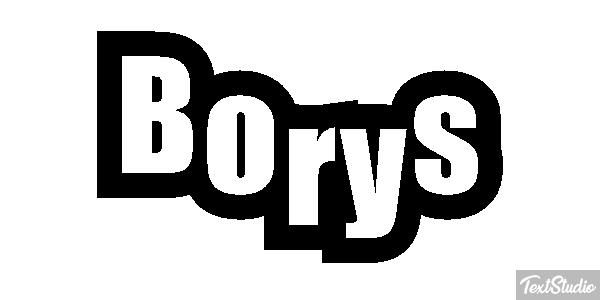 Borys Effetto testo