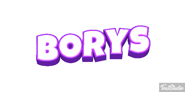 Borys Effetto testo