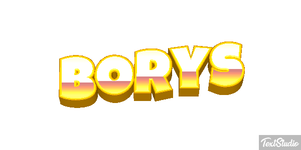 Borys Effetto testo