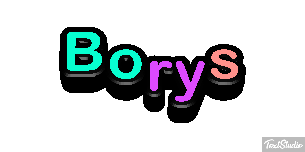 Borys Effetto testo