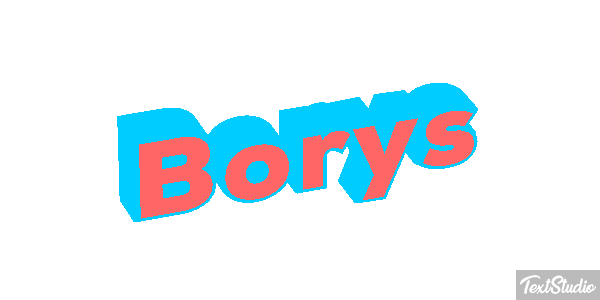 Borys Effetto testo