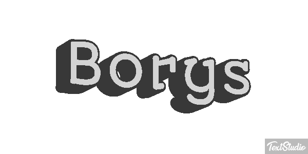 Borys Effetto testo