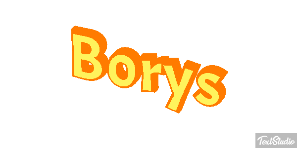 Borys Effetto testo