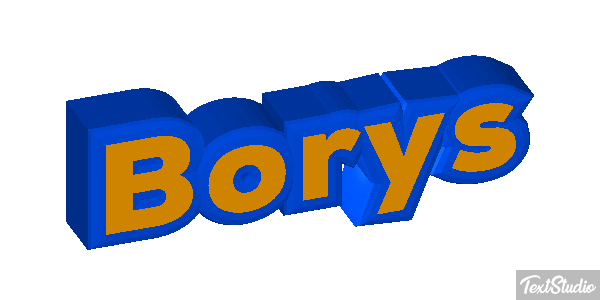 Borys Effetto testo