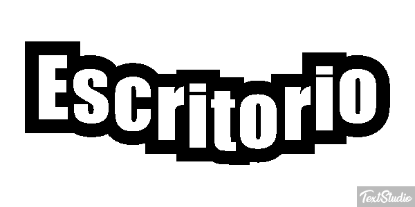 Escritório Tekst effect