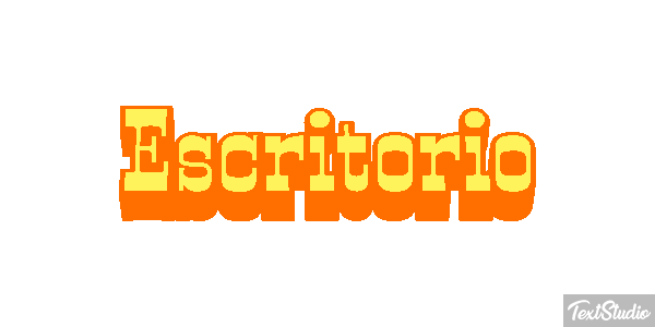 Escritório Tekst effect