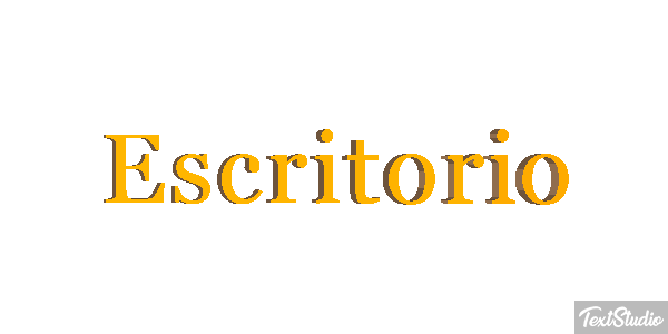 Escritório Tekst effect