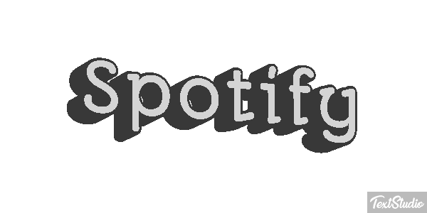 Spotify Effetto testo