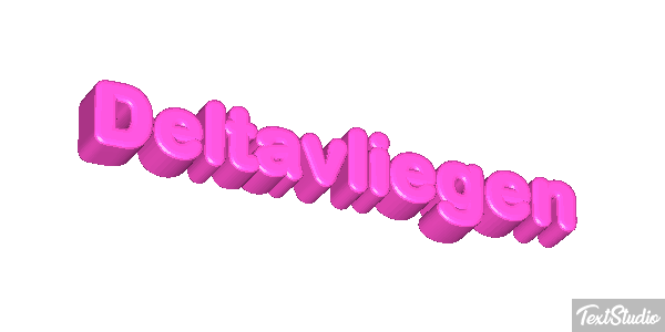 Deltavliegen テキスト効果