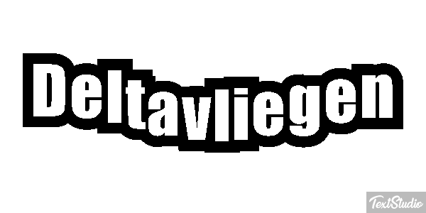 Deltavliegen テキスト効果