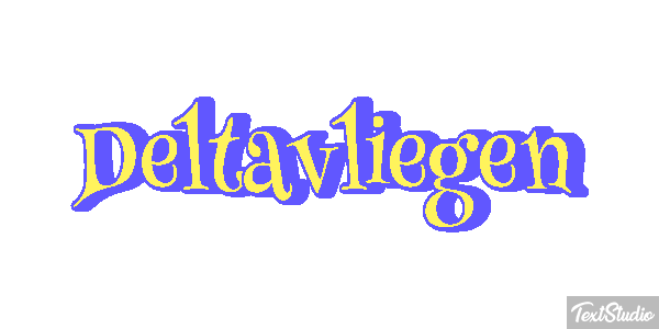 Deltavliegen テキスト効果