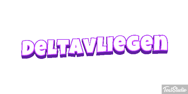 Deltavliegen テキスト効果