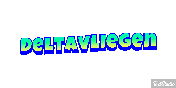 Deltavliegen テキスト効果