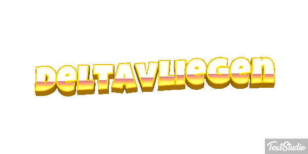 Deltavliegen テキスト効果