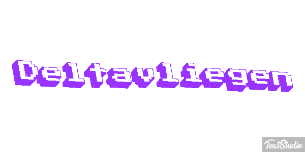 Deltavliegen テキスト効果