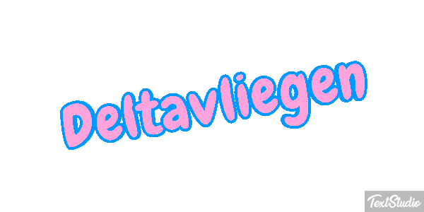 Deltavliegen テキスト効果