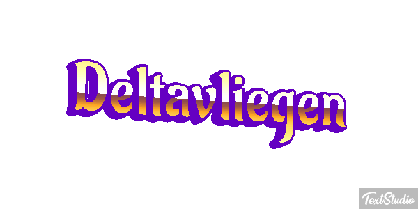 Deltavliegen テキスト効果
