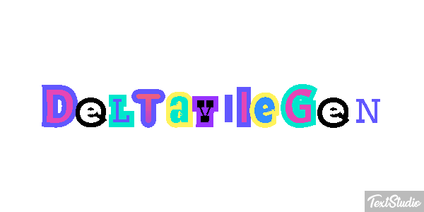 Deltavliegen テキスト効果
