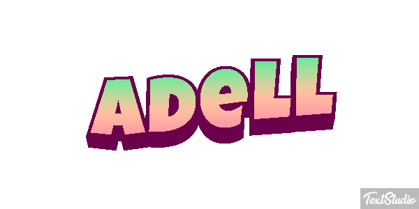 Adell Text effect