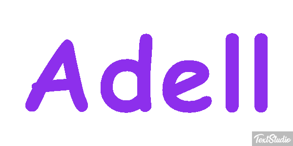 Adell Text effect