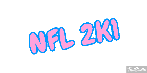 NFL 2K1 Effetto testo