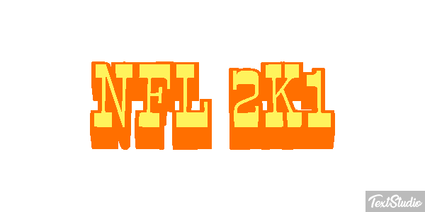 NFL 2K1 Effetto testo