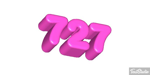 727 Efekt tekstowy