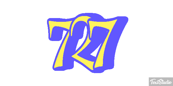 727 Efekt tekstowy