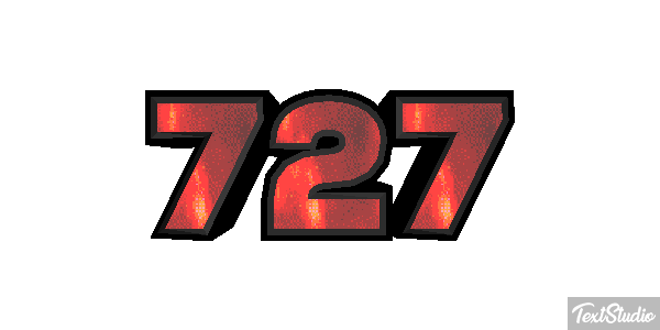 727 Efekt tekstowy