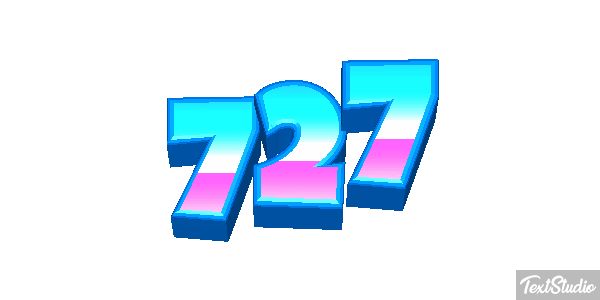727 Efekt tekstowy