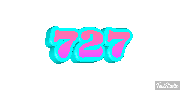 727 Efekt tekstowy