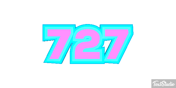 727 Efekt tekstowy
