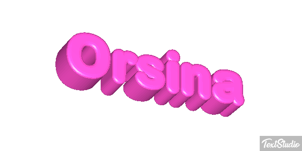 Orsina Effetto testo