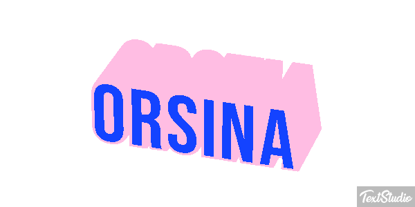 Orsina Effetto testo