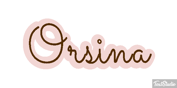 Orsina Effetto testo