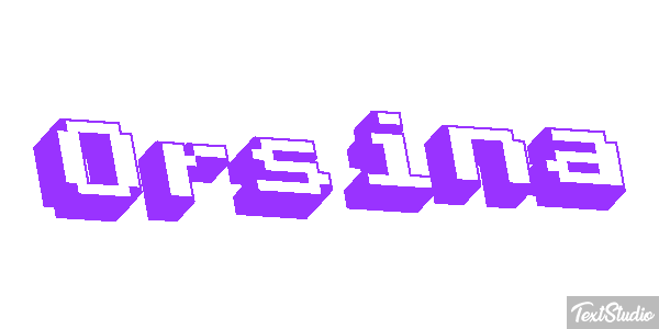 Orsina Effetto testo