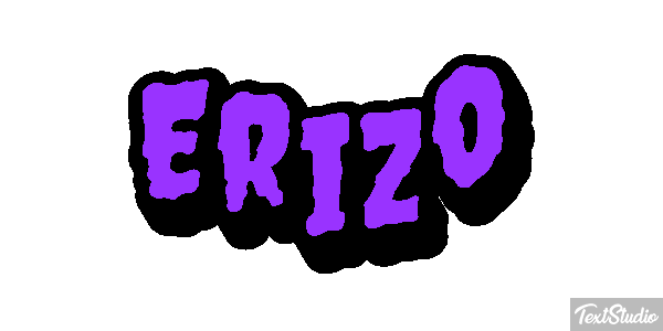 Erizo Efecto de texto