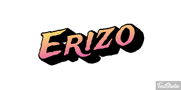 Erizo Efecto de texto