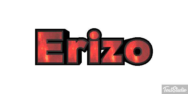 Erizo Efecto de texto